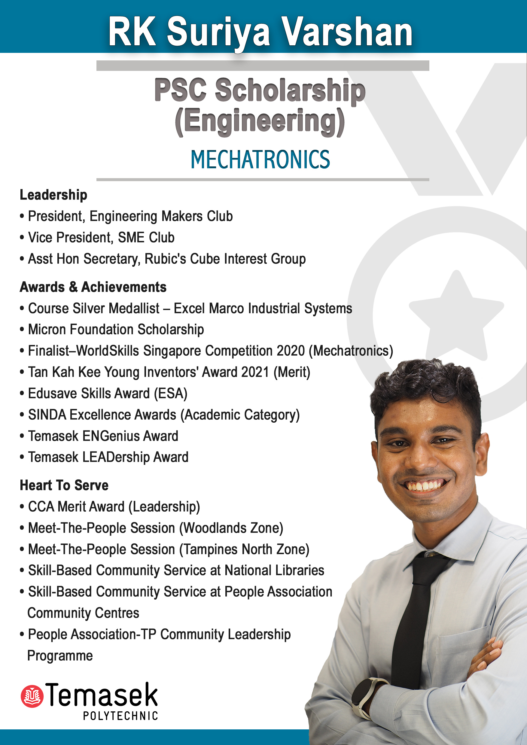 Our Alumni Scholars | Temasek Polytechnic